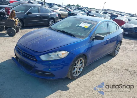 2013 Dodge Dart Sxt z USA, uszkodzony, nr VIN 1C3CDFBH2DD133658